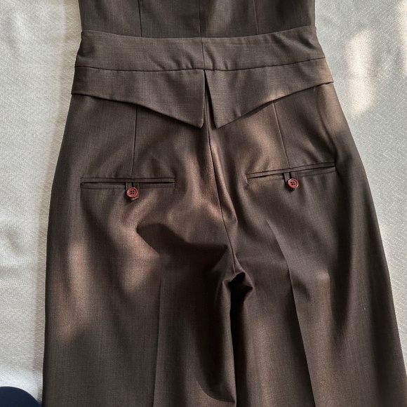 Alvin Valley Brown Jumpsuit, Size 2 (34), Brown - Picture 12 of 16